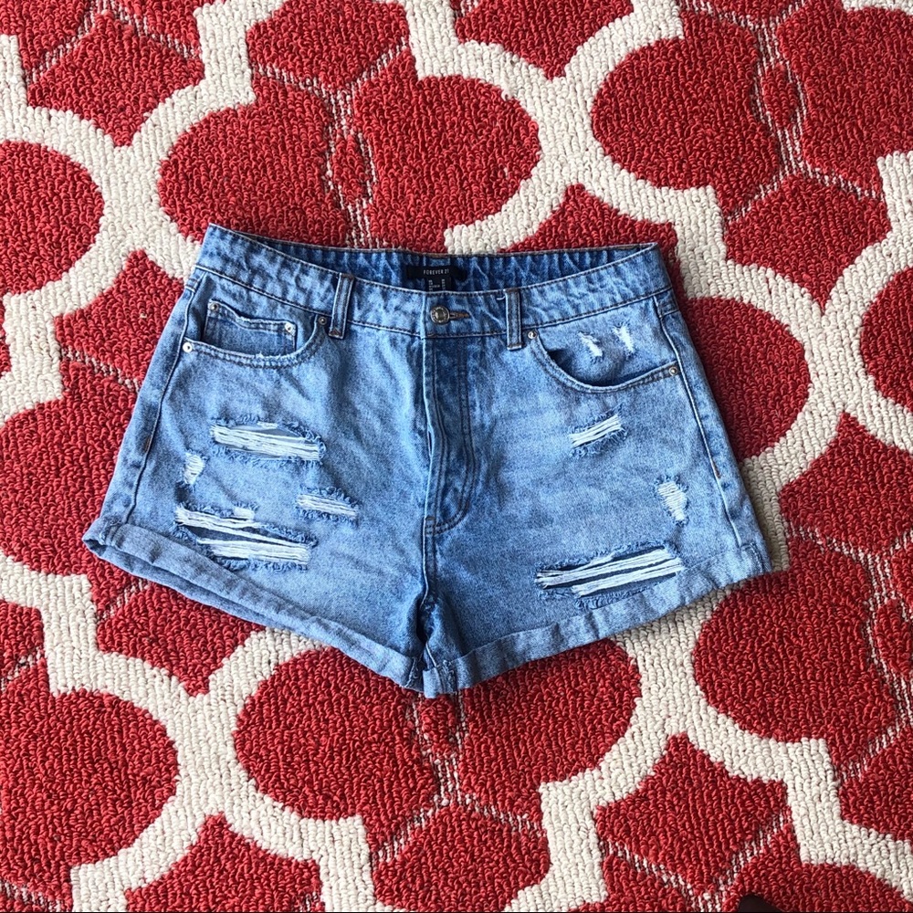 Denim shorts - Light Wash